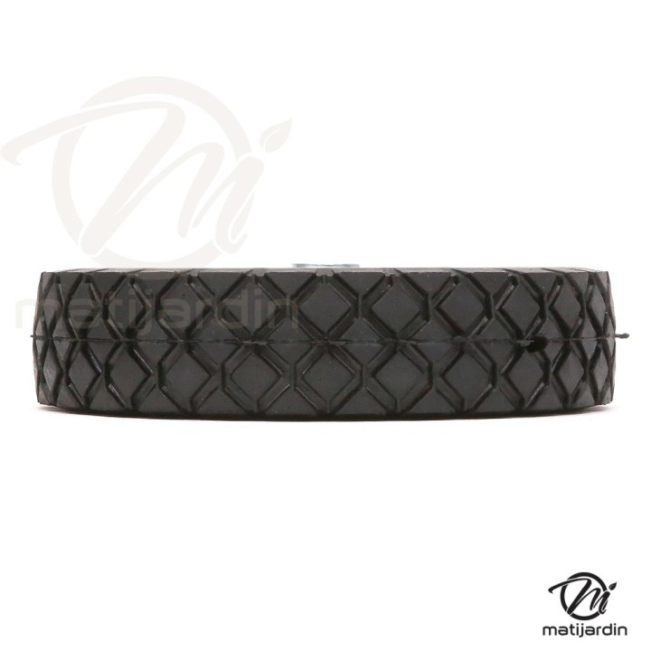 Roue tondeuse métallique avec roulement. Ø 150 mm