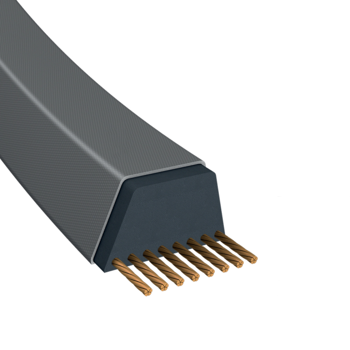 Courroie tondeuse Teknic 5L26 Kevlar Trapézoïdale - 15,8 mm x 660 mm