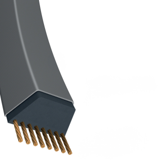 Courroie tondeuse Teknic 3L275 Kevlar Trapézoïdale - 9,5 mm x 698 mm