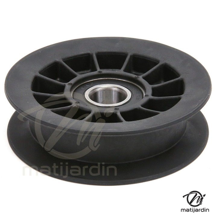 Poulie composite Ø 102 mm gorge plate. FIP3120-0.75. Larg 29 mm