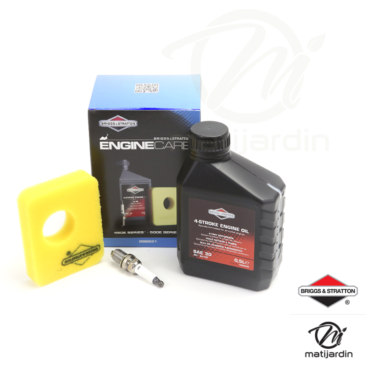 Kit entretien origine pour moteur Briggs et Stratton 450E series et 500E series