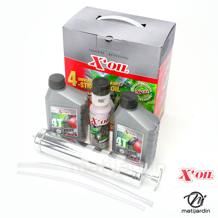 Kit démarrage universel X'Oil pour moteur 4 temps
