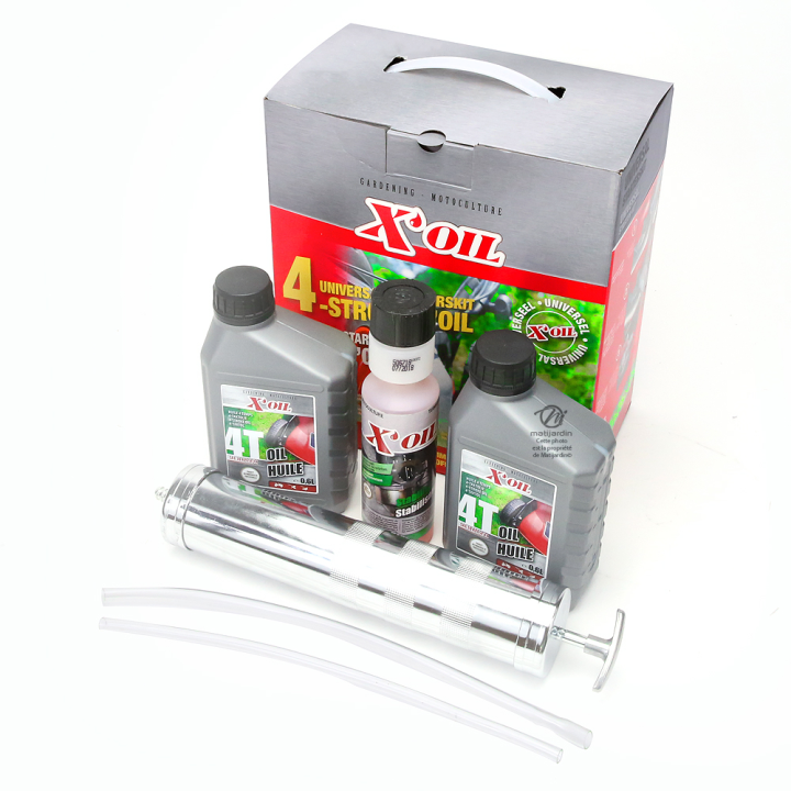 Kit démarrage universel X'Oil pour moteur 4 temps
