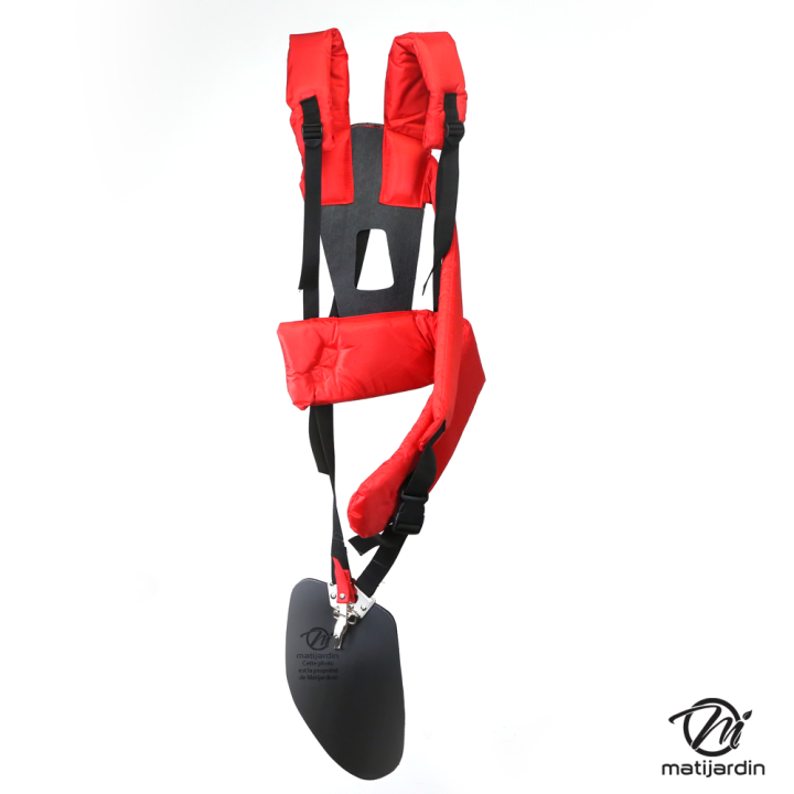 Harnais universel pour débroussailleuse. Confort professionnel