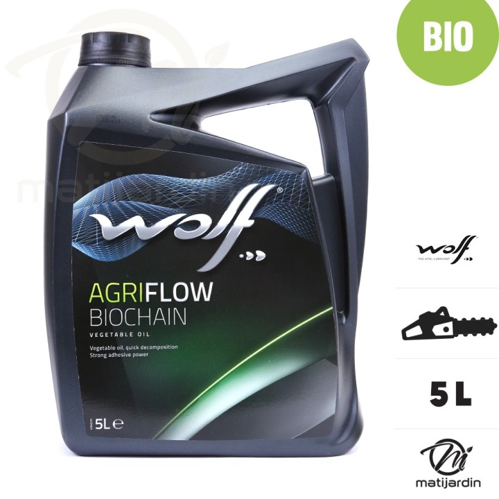 Bidon de 5L d'Huile de chaîne Biodégradable
