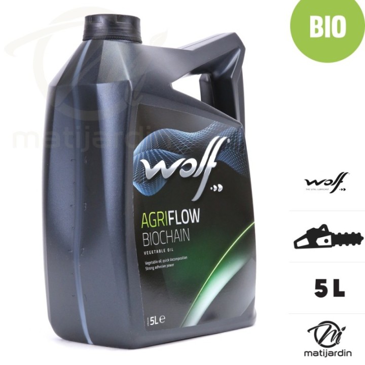 Bidon de 5L d'Huile de chaîne Biodégradable