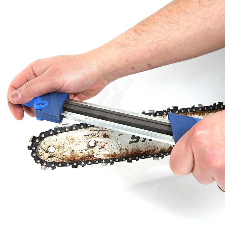 Affuteuse réversible Pferd plus limes d4mm pour chaîne de tronçonneuse