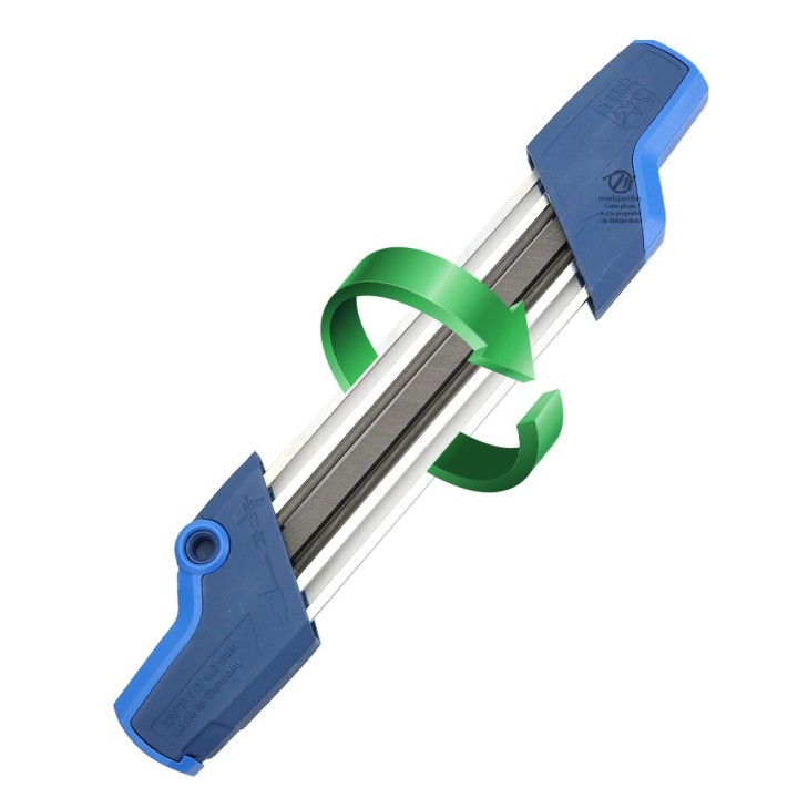 Affuteuse réversible Pferd plus limes d4mm pour chaîne de tronçonneuse