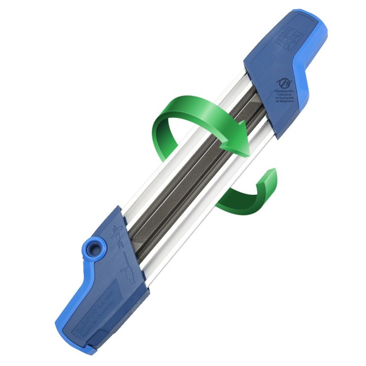 Affuteuse réversible Pferd plus limes d. 5,5mm pour chaîne de tronçonneuse