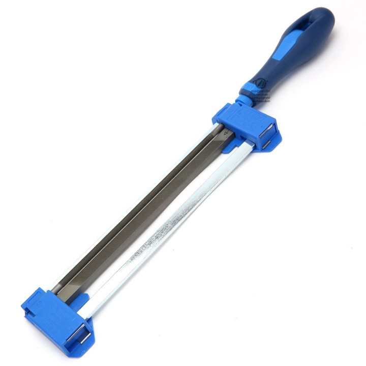 Porte lime d'affutage Pferd + lime ronde d. 5,5mm