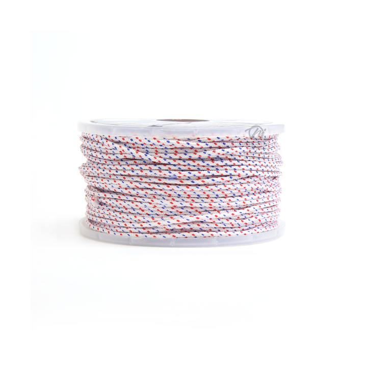 Corde de lanceur nylon. Ø 3 mm x 100 m. Cordon 16 fuseaux
