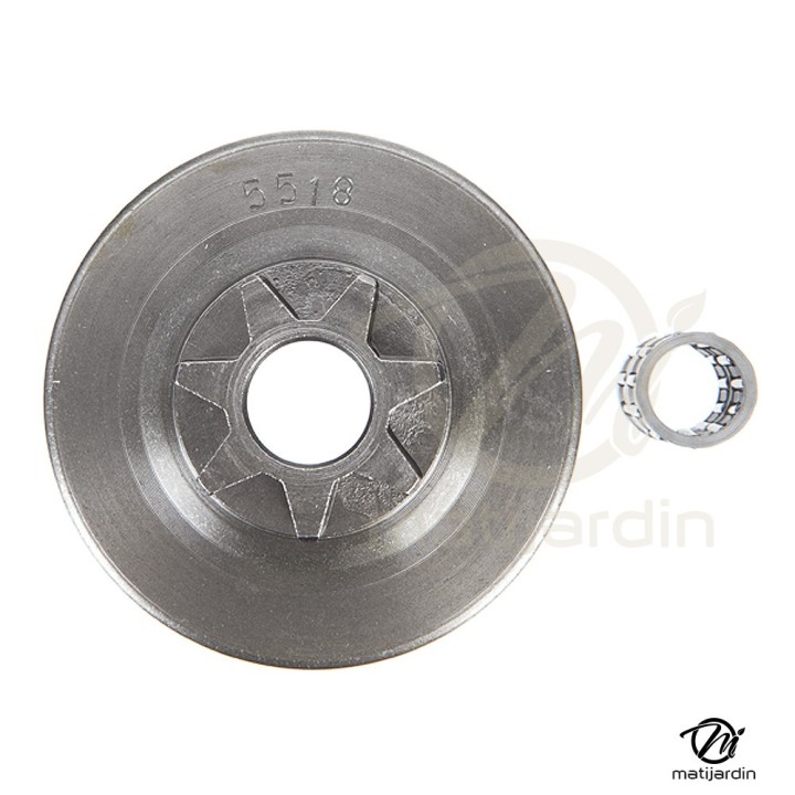 Pignon tronçonneuse Kerwood pour Stihl 7 dents étoile 3/8"