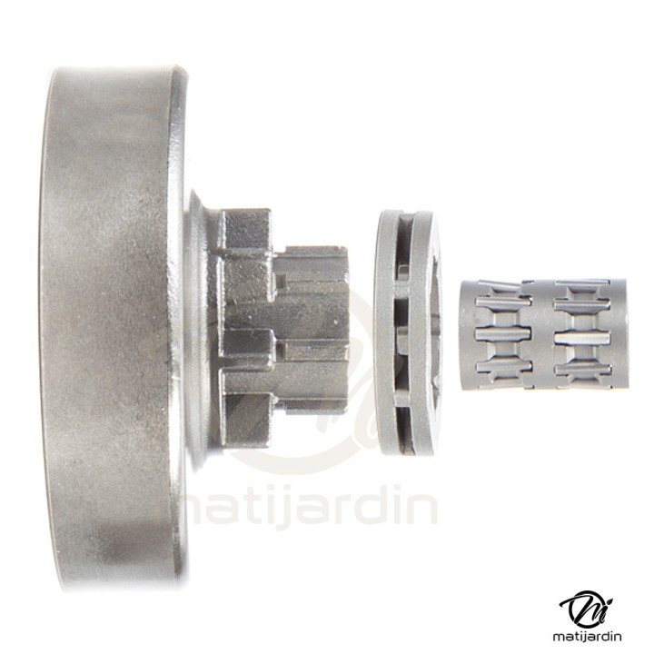 Pignon tronçonneuse Kerwood pour Stihl 7 dents à bague 3/8"