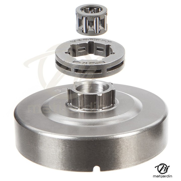 Pignon tronçonneuse Kerwood pour Stihl 7 dents à bague 3/8"