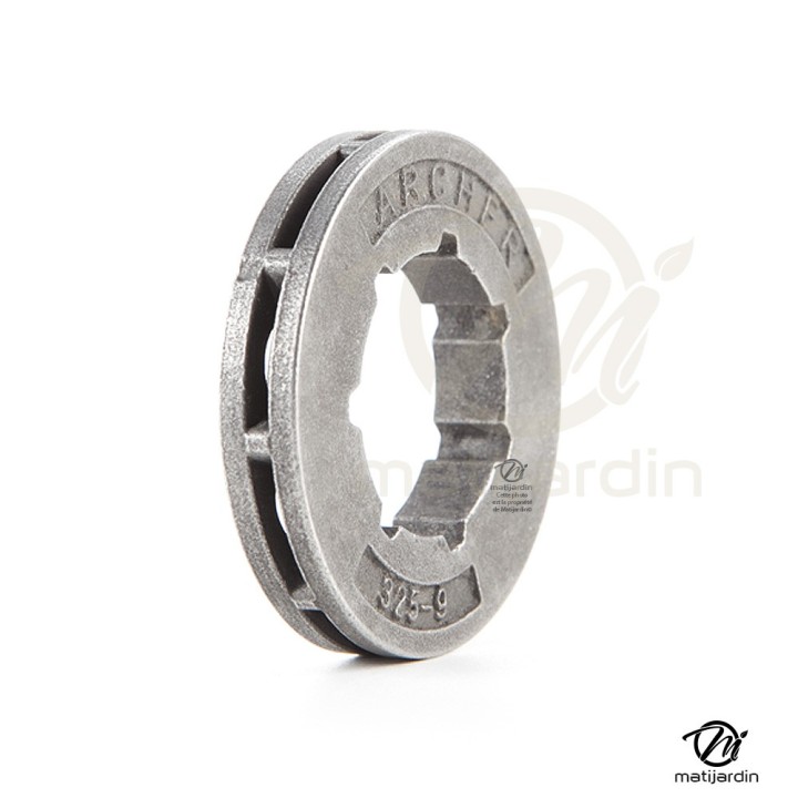 Bague standard Kerwood pour pignon tronçonneuse 9 dents 0,325"