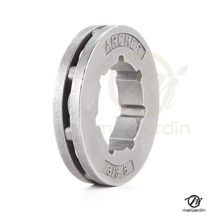 Bague standard Kerwood pour pignon tronçonneuse 8 dents 3/8"