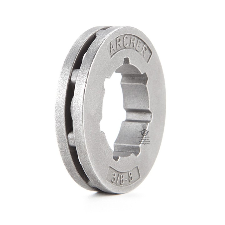 Bague standard Kerwood pour pignon tronçonneuse 8 dents 3/8"