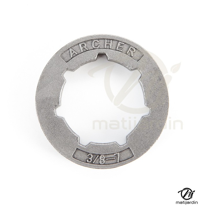 Bague standard Kerwood pour pignon tronçonneuse 7 dents 3/8"