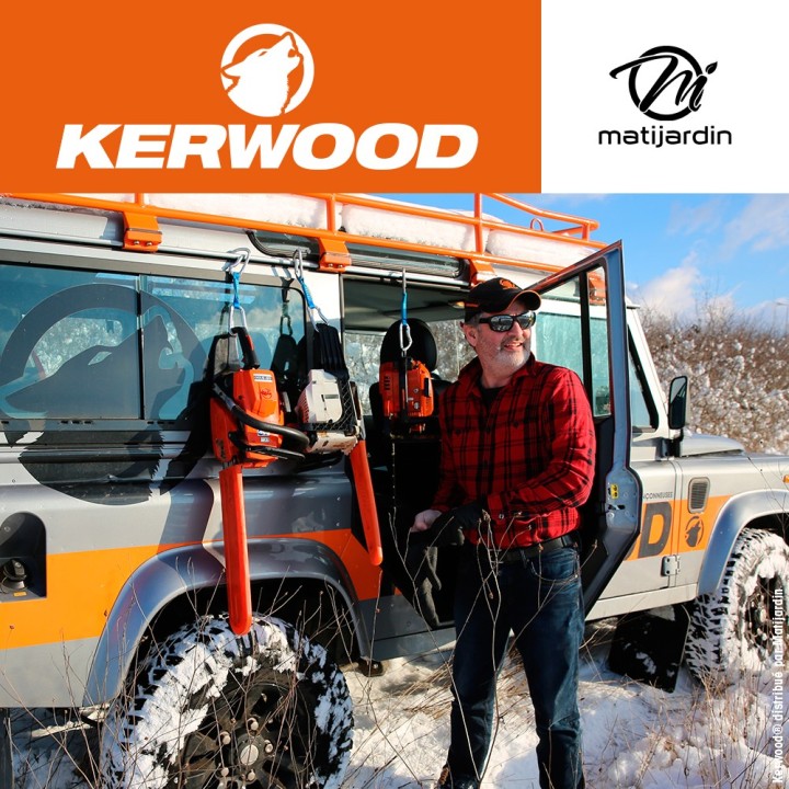 Chaîne Kerwood pour tronçonneuse .325" 1,5 mm. 73 maillons. Gouge demi carrée