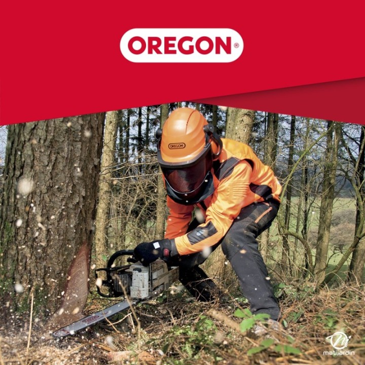 Chaîne Oregon pour tronçonneuse 1/4" 1,3 mm. 66 maillons. Gouge profil demi rond