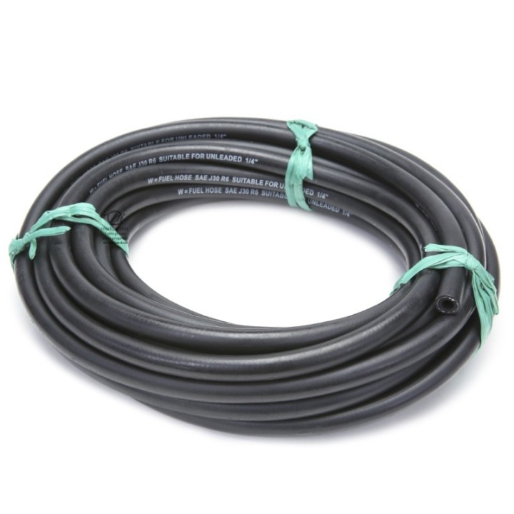 Durite essence en caoutchouc Ø int. 6,5 mm x 10 m