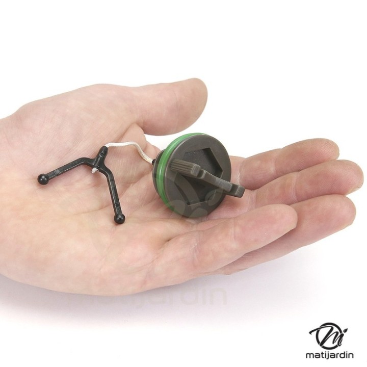 Bouchon d'essence pour tronçonneuse Husqvarna 44, 61, 65, 77, 162, 266, 380, 480