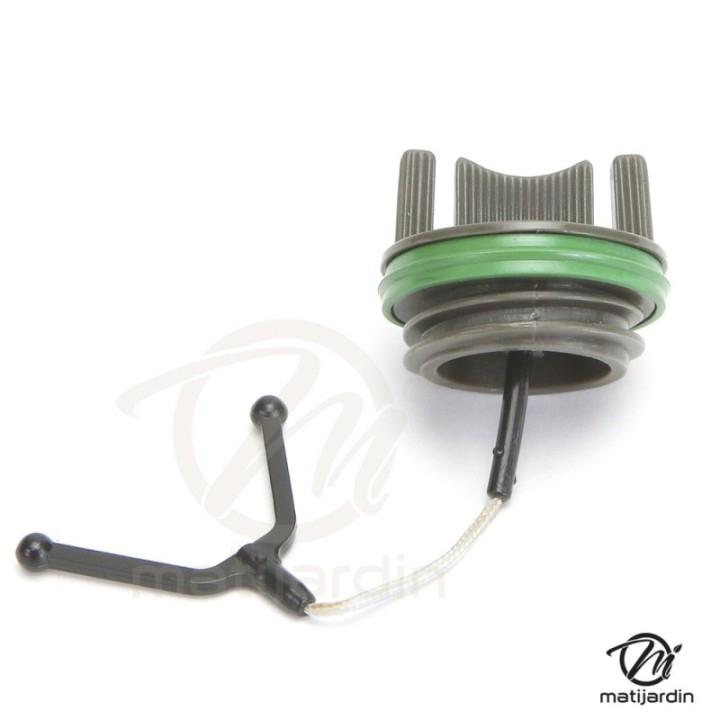 Bouchon d'essence pour tronçonneuse Husqvarna 44, 61, 65, 77, 162, 266, 380, 480