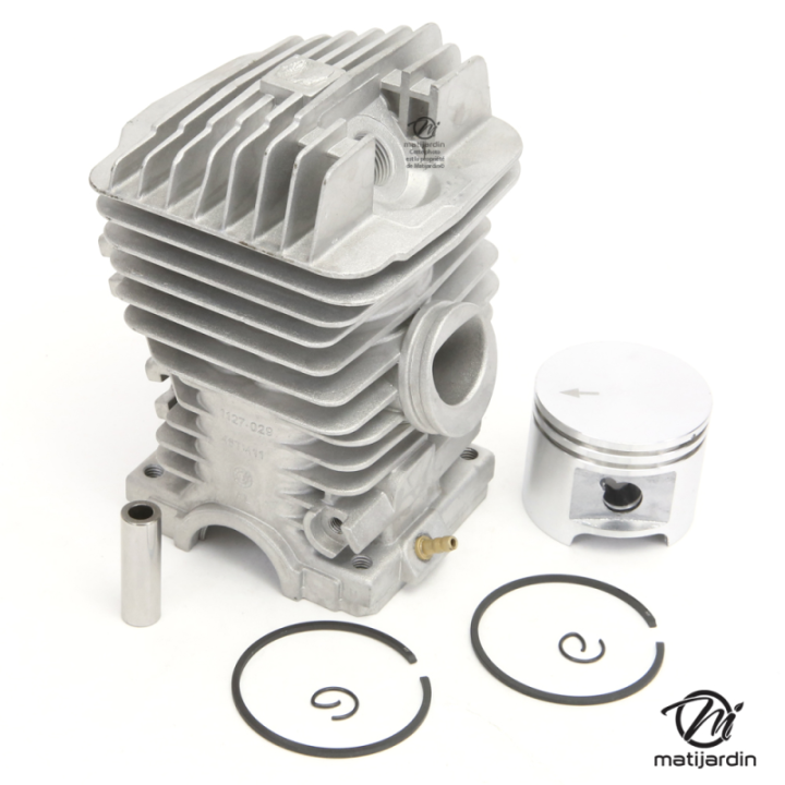 Cylindre piston adaptable pour tronçonneuse Stihl 029, MS290. Diamètre 46 mm
