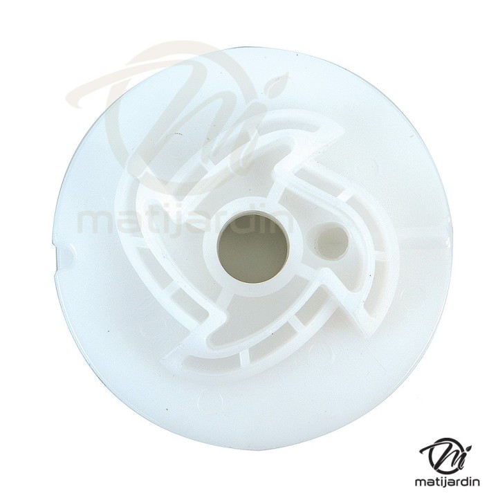 Poulie de lanceur pour tronçonneuse Husqvarna 340, 345, 350. N° origine 5370925-01 et 5038763-01