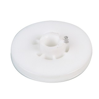Poulie de lanceur pour tronçonneuse Husqvarna 340, 345, 350. N° origine 5370925-01 et 5038763-01