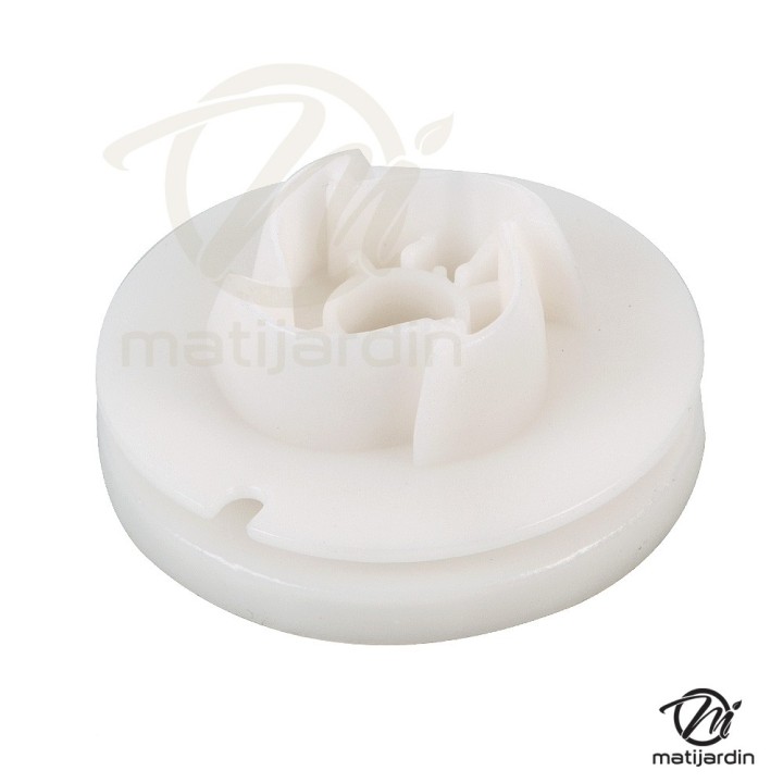 Poulie de lanceur pour tronçonneuse Husqvarna 362, 365, 371, 372. N°origine 5038596-01