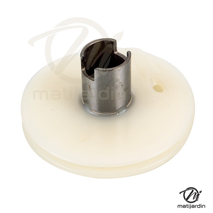 Poulie de lanceur pour tronçonneuse Husqvarna 395. N° origine 5018967-02