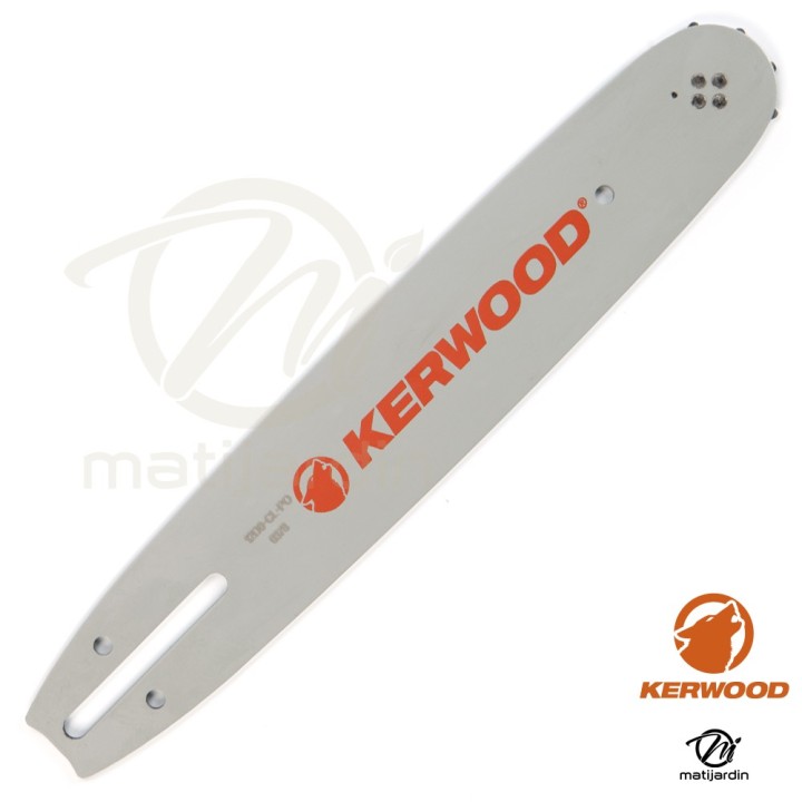 Guide tronçonneuse Kerwood 30 cm. 3/8"LP 1,3 mm. 45 maillons. 12B2KCWA