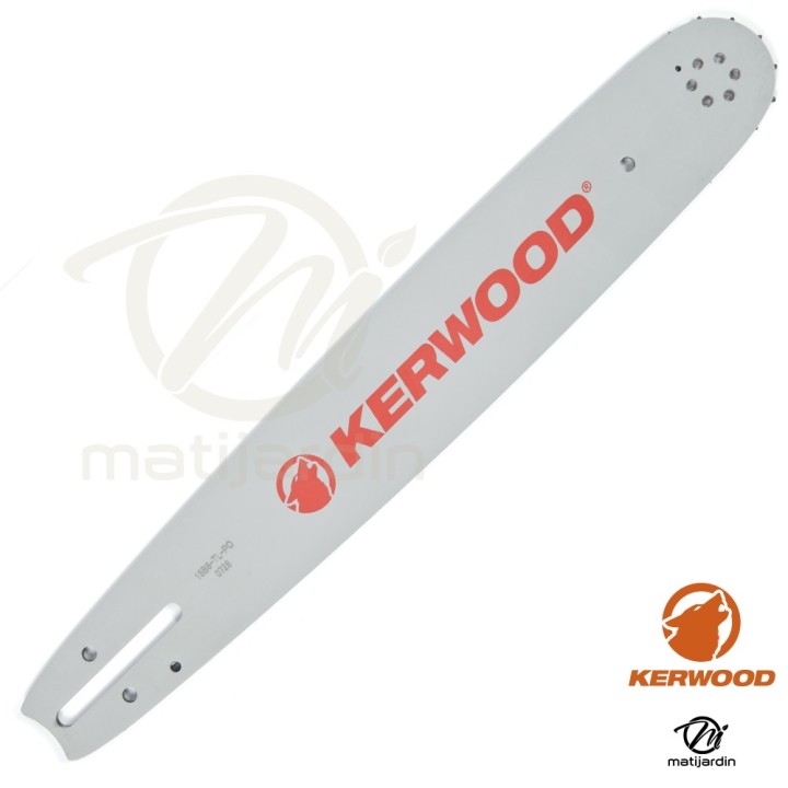 Guide tronçonneuse Kerwood 38 cm .325" 1,5 mm. 64 maillons. 15C3KLWA