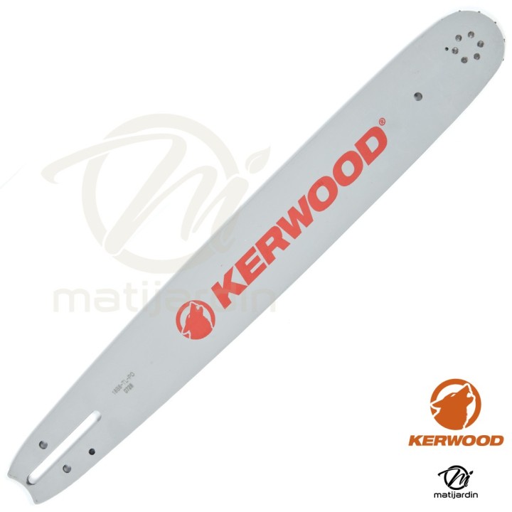 Guide tronçonneuse Kerwood 45 cm .325" 1,5 mm. 72 maillons. 18C3KLWA