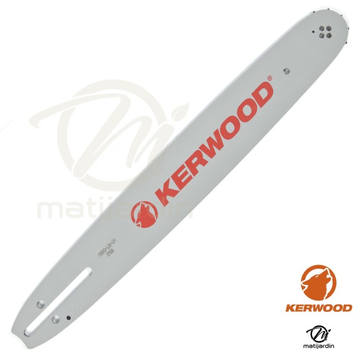Guide tronçonneuse Kerwood 40 cm .325 1,3 mm. 66 maillons. 16C2KSWB