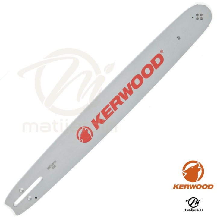 Guide tronçonneuse Kerwood 45 cm .325 1,3 mm. 72 maillons. 18C2KSWB