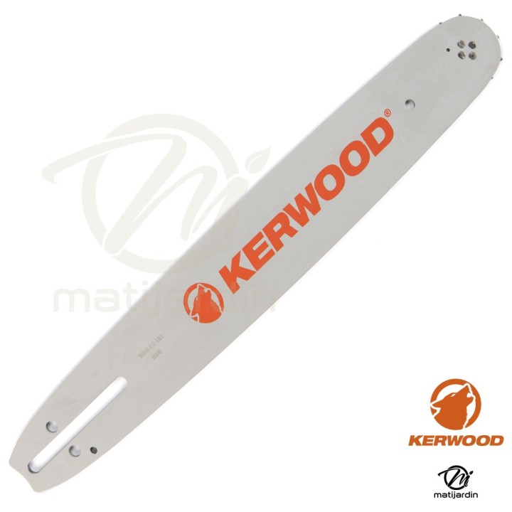Guide tronçonneuse Kerwood 38 cm .325" 1,5 mm. 64 maillons. 15C3KSWB