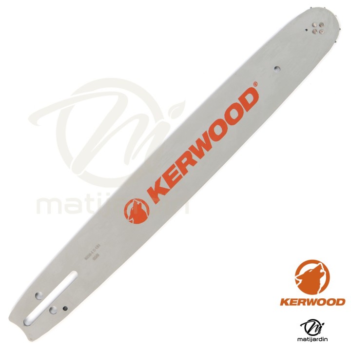 Guide tronçonneuse Kerwood 40 cm .325" 1,5 mm. 66 maillons. 16C3KSWB