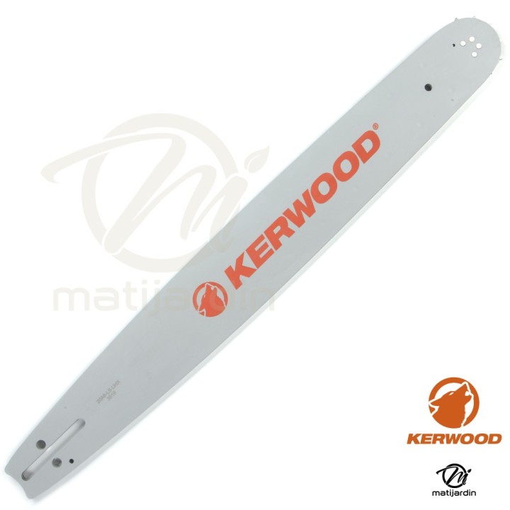 Guide tronçonneuse Kerwood 50 cm 3/8" 1,5 mm. 70 maillons. 20A3KSWB