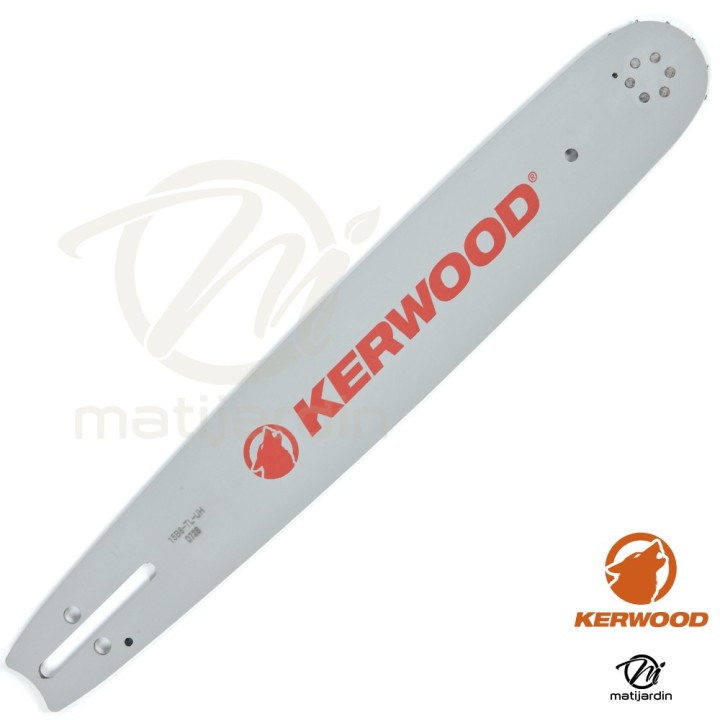 Guide tronçonneuse Kerwood 38 cm .325" 1,5 mm. 64 maillons. 15C3KLWB