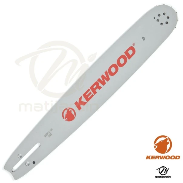 Guide tronçonneuse Kerwood 38 cm .325" 1,3 mm. 65 maillons. 15C2KLWB