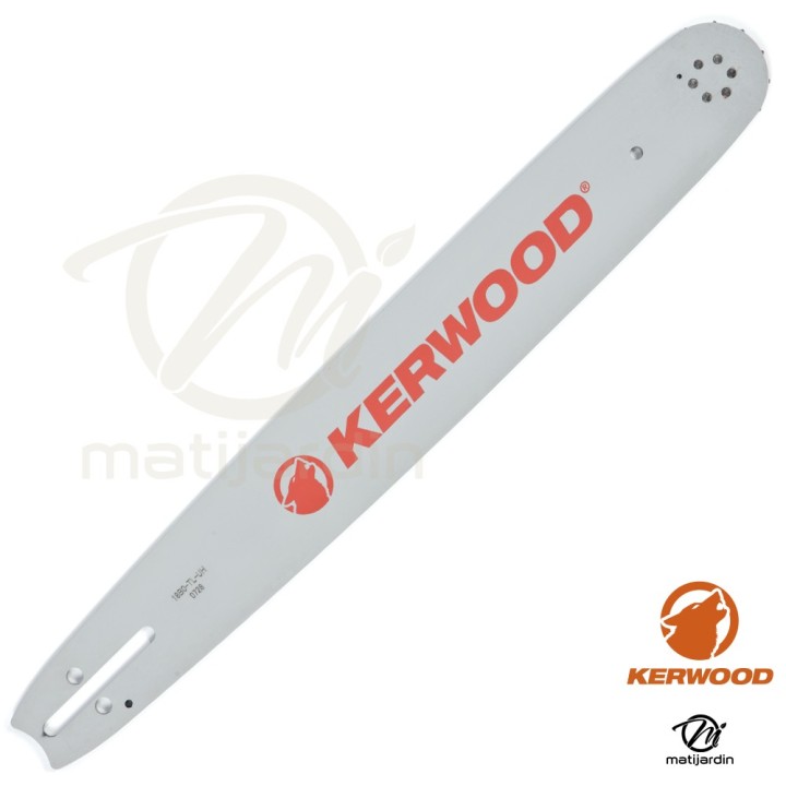 Guide tronçonneuse Kerwood 45 cm .325" 1,3 mm. 72 maillons. 18C2KLWB