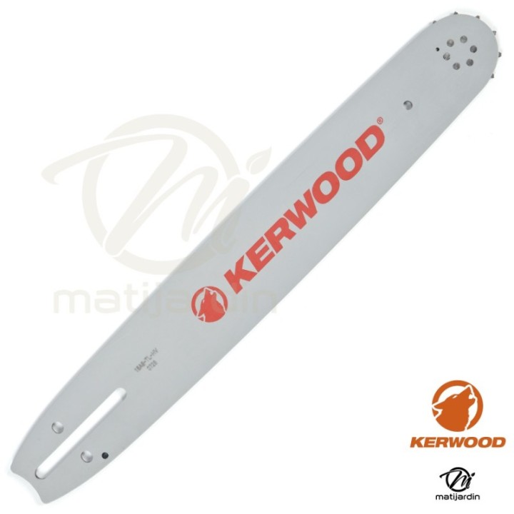 Guide tronçonneuse Kerwood 40 cm 3/8" 1,5 mm. 60 maillons. 16A3KLWC