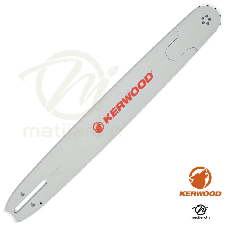 Guide tronçonneuse Kerwood 50 cm 3/8" 1,5 mm. 72 maillons. 20A3KNWC
