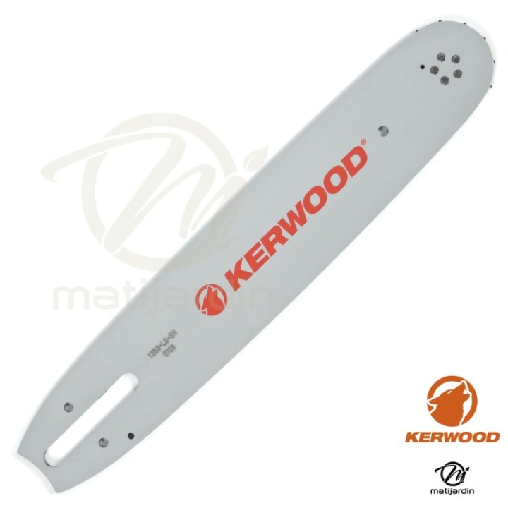 Guide tronçonneuse Kerwood 32 cm .325" 1,6 mm. 56 maillons. 13C4KSWE