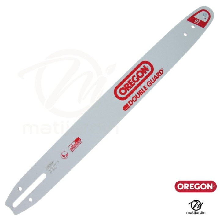 Guide tronçonneuse Oregon 45 cm. 3/8"LP 1,3 mm 62 maillons 180SDEA041 DB Guard