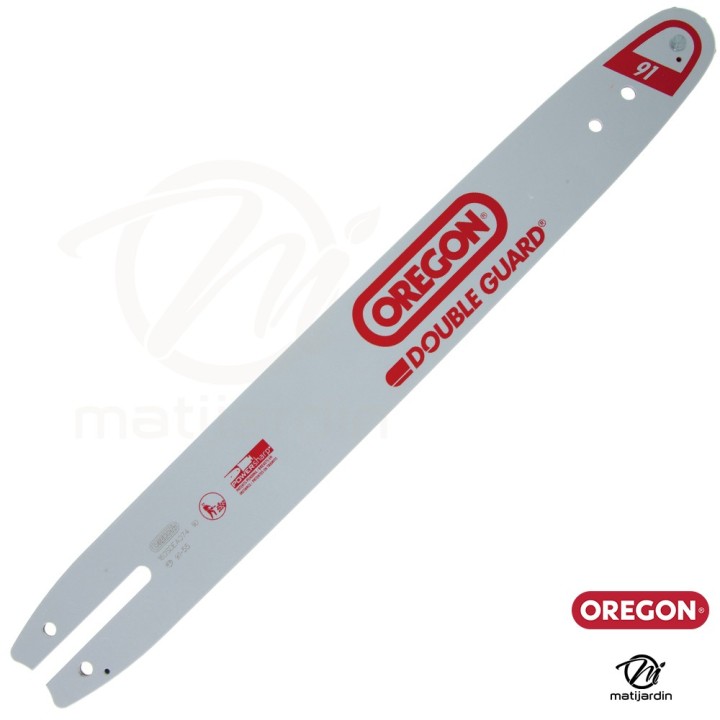 Guide tronçonneuse Oregon 40 cm. 3/8"LP 1,3 mm 55 maillons 160SDEA074 DB Guard