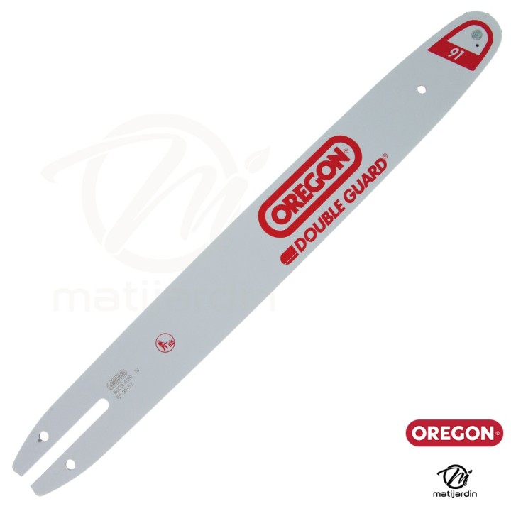 Guide tronçonneuse Oregon 40 cm. 3/8"LP 1,3 mm 57 maillons 160SDEA129 DB Guard
