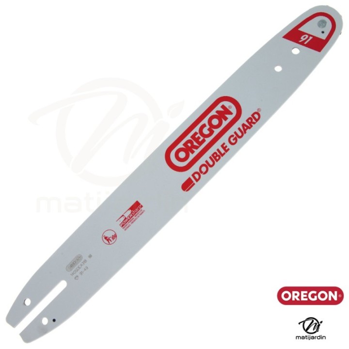 Guide tronçonneuse Oregon 35 cm. 3/8"LP 1,3 mm 49 maillons 140SDEA318 DB Guard